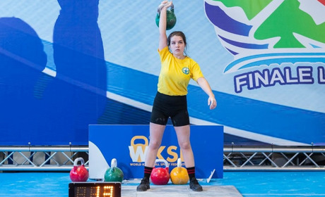 Волноваська спортсменка виборола європейську першість з гирьового спорту