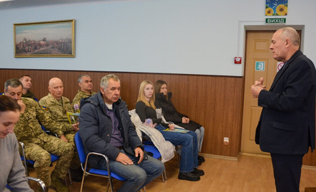 Урочистості до Дня Збройних Сил у Кагарлику