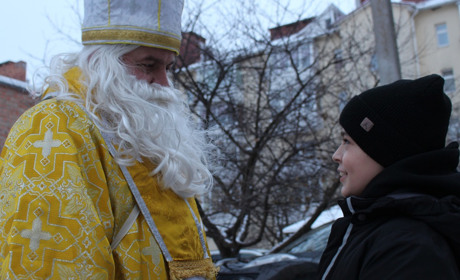 Подарунки від Святого Миколая: військовослужбовці 7 бригади завітали до дітей загиблих побратимів