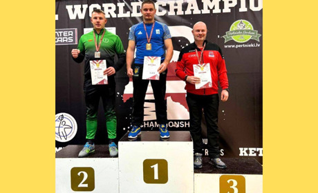 Покровчанин Леон Білицький став чемпіоном світу з гирьового спорту