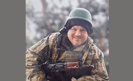 День жалоби на Кагарличчині: у Очеретяному поховають воїна-захисника Леоніда Кардаша