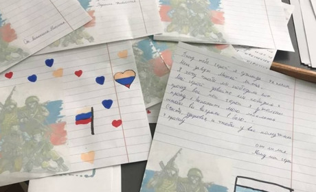 Школярів Сірогозщини колаборанти змушують писати листи на фронт окупантам