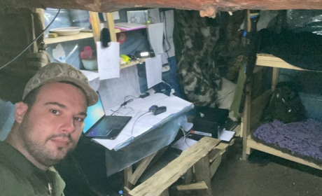 Захисник із Гадяча Микола Бєдов: "Моя форма лежала напрасованою у тривожній валізці"