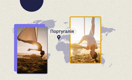 Aerial yoga classes: як українка створила класи fly-фітнесу в Португалії?