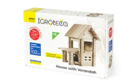 Дерев'яний конструктор українського виробництва IGROTECO Body