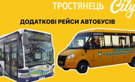До мікрорайонів Гай, Перекалки, Абісінія та Смородине ходитимуть додаткові рейси автобусів. Розклад