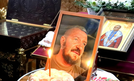 У Нікополі провели в останню путь полеглого захисника України Володимира Гетіка