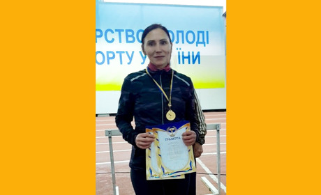 5 спортивних перемог ржищівчанки на кубку України з легкої атлетики