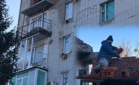 У Тростянці відбудовують багатоповерхівку на Нескучанській: що вже встигли зробити