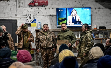 Воїни, які боронять Гуляйполе, заспівали колядки