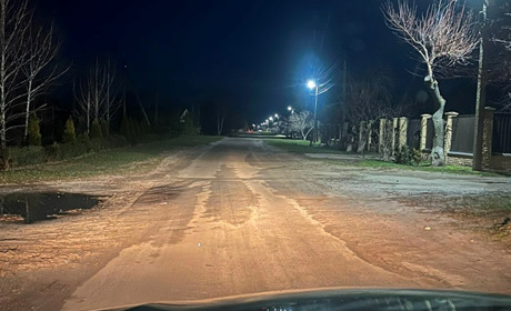 У Благодатному ще дві вулиці стали освітлювати
