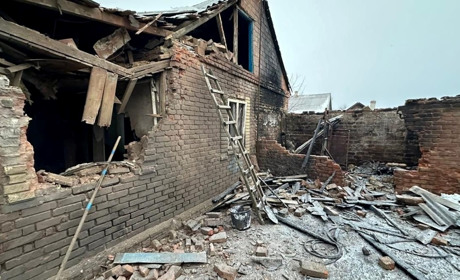 В Торецькій громаді обстрілом поранено людину та пошкоджено шість будинків