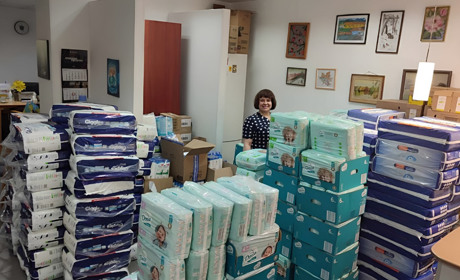 Будь-яка сума важлива: у фонді «Дітям Нікополя» збирають кошти на памперси для лежачих нікопольців