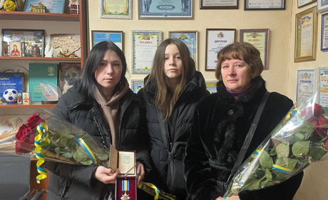 Орденом «За мужність» посмертно нагороджено Героя України Павла Шкотова (ВІДЕО)