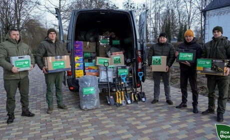 Гуманітарна допомога на передову: як лісівники підтримують одне одного