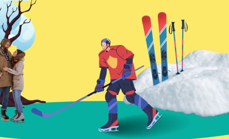 Хокей, риболовля та катання на ковзанах: що відбувається на водоймах Жовтих Вод у зимку