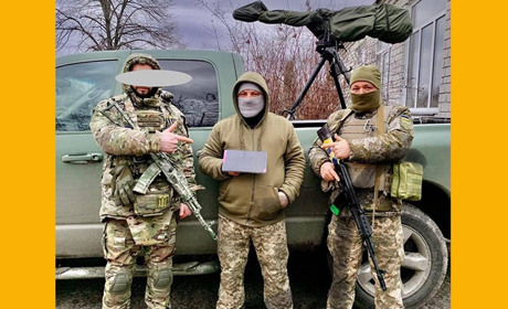 Планшети, як зброя: підтримка захисникам від аграріїв Кагарличчини