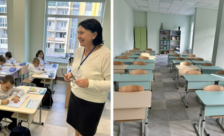 У ЖК "Сьоме небо" відкрили школу для 1-4 класів: на 400 дітей, з укриттям та ігровим майданчиком