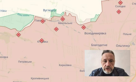 Російські окупанти накопичують техніку та будують фортифікаційні споруди навколо Волновахи