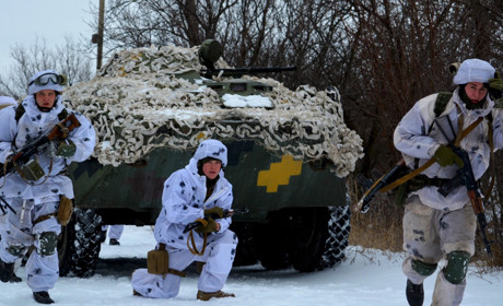 На Луганщині поблизу Білогорівки бійці 81-ї бригади ЗСУ відбили численні спроби прориву росіян