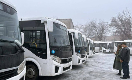 На Луганщині окупанти показали нові автобуси. Куди проляжуть їхні маршрути