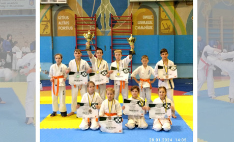 Турнір Гран-прі "Полтава": вихованці клубу кіокушинкай карате повернулись з перемогою