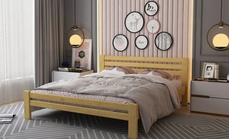 Ліжко з дерева – повноцінний спектр комфорту та затишку для вашого сну