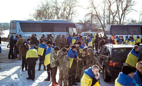 Сірогозщина вітає звільнених 31 січня з російського полону земляків