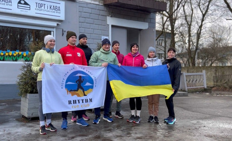 “Біг - активна медитація”: як жовтоводці долають стрес, бігаючи за будь-якої погоди
