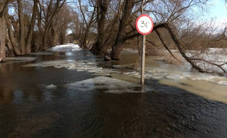 Річки Віть та Десна вийшли з берегів: підтоплено дороги