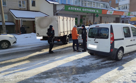 У Глухові сталася ДТП на вулиці Терещенків
