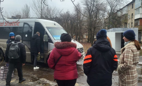 Обстріли Торецька не припиняються. Чергова можливість евакуюватися з міста задарма буде 8 лютого