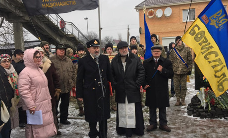 Переяславці вшанували Героїв битви на Трубежі 1919 року, там зводять меморіал "Розірвані мости"
