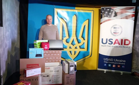 Горностаївська селищна військова адміністрація отримала благодійну допомогу від ГО “Спільно хаб”