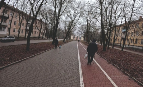 Як ми бігли кілометр по Хмельницького і далі на стадіон: відео з екшн-камери у Жовтих Водах