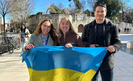 Українська делегація журналістів в Хорватії. Стійкість України в умовах російської агресії