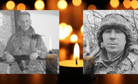 Посмертно орденом "За мужність" нагородили загиблих Героїв - Олексія Гращенка та Олександра Згонніка