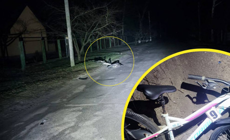 П'яний водій збив 21-річного велосипедиста та втік з місця ДТП