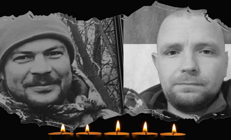 У Великобудищанській громаді провели в останню путь загиблих воїнів Василя Сербу та Євгенія Лесика