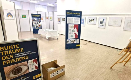 Мистецтво надії: Малюнки дітей з Мелітополя на виставці в Німеччині