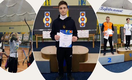 Золотоніські лучники виграли бронзу на Чемпіонаті України