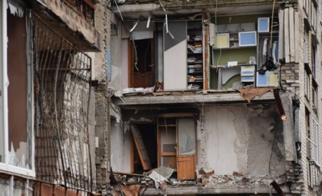 Зруйноване житло. Протягом лютого жителі Луганщини подали 641 повідомлення про пошкоджене житло