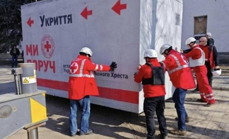 У Гуляйполі та Оріхові встановлено мобільні укриття для захисту мирних мешканців