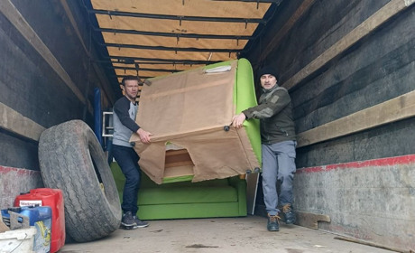 Торецька громада забезпечує безпеку майна: вивезені з Донеччини речі стануть в нагоді переселенцям