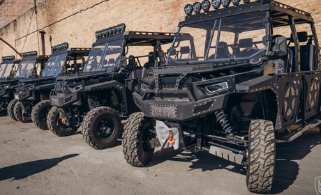 Луганщина підтримує українських захисників. Бригаді нацгвардійців "Рубіж" передано п’ять "багі"