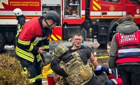 Новокаховчани допомагали після вибуху в Одесі