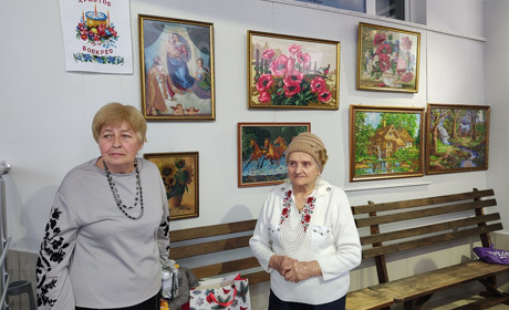 В артхабі Вінграновський відкрилася виставка робіт майстринь Первомайщини