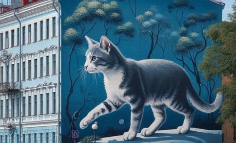 Як би виглядали мурали Нікополя після війни очима нейромережі: редакційна добірка