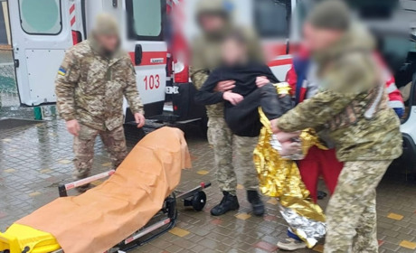 На Турунчуку ледь не замерз хлопець, який намагався через річку потрапити до Молдови: ВІДЕО