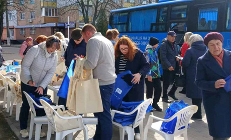 У Фастів завітало "Містечко здоров'я": мешканці громади пройшли скрінінг на туберкульоз